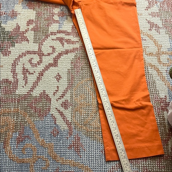 J.Crew Stretch City Fit Chinos – Orange | Size 8 | Like New - Picture 6 of 7
